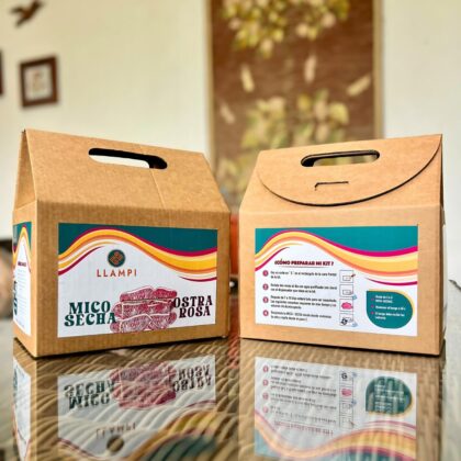 Llampi Kit de Autocultivo de Ostra Rosa Hongo 1